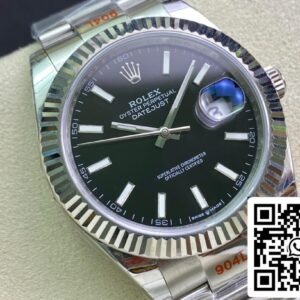 Rolex Datejust M126334-0017 1:1 Best Edition EW Factory Black Dial