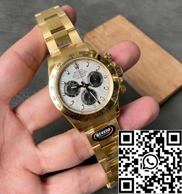 3 42 f4cd22f5 19ce 4b93 bf57 23b3f8b08664 Rolex Daytona M116508-0015 1: 1 Najboljša izdaja BT Factory Meteorite Dial