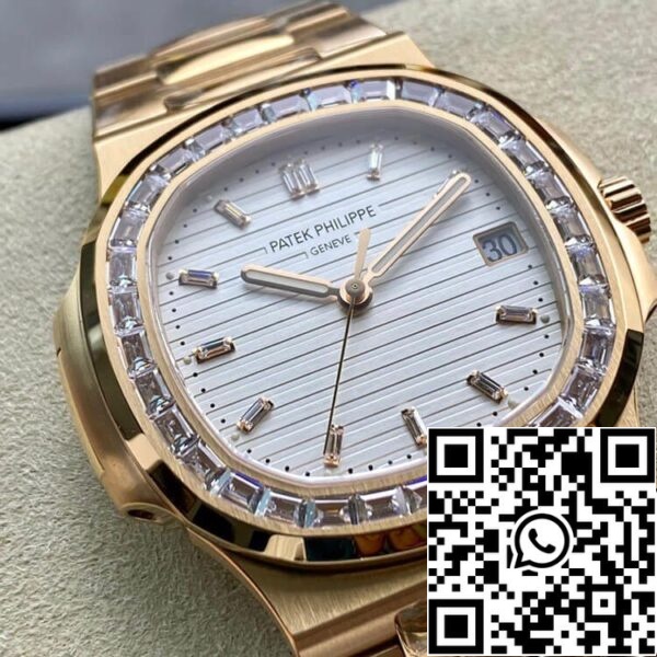 3 4 3db692d6 2911 4c5f a142 8c454edcde9a Patek Philippe Nautilus 1:1 Best Edition PPF Factory Rose Gold With Diamonds