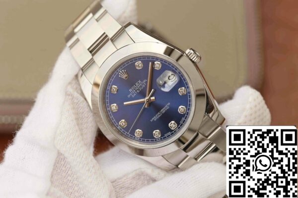 3 4 505efbd5 b76d 4b12 bc6b c8d9538745f4 méretarányos Rolex Datejust M126300 1:1 Best Edition EW Factory kék számlap