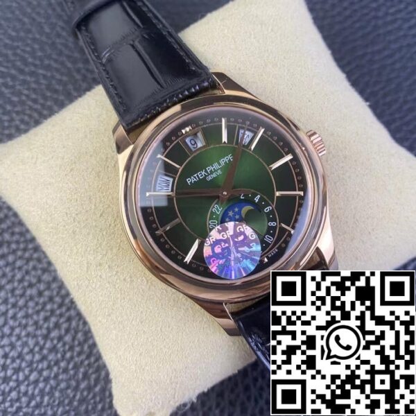 3 54 3 54 5b5bffffbb00 c827 4c75 8820 d94cdd35baf4 Patek Philippe Complications 5205R-011 1:1 Best Edition GR Factory V2 Green Dial