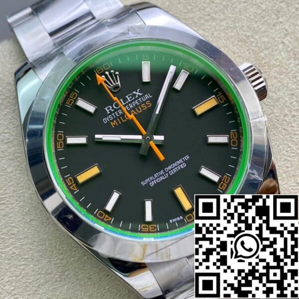 3 5 b33bfacd 04cb 4254 b528 5c8ad527caf1 롤렉스 밀가우스 116400GV AR 팩토리 1:1 베스트 에디션 스위스 ETA3131 블랙 다이얼