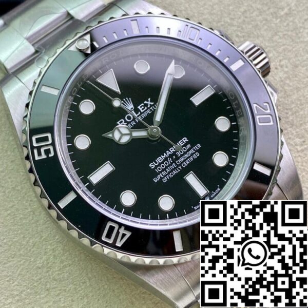 3 63 b08c2182 0f68 41c3 a81f ff7f208a6eb6 Rolex Submariner M124060-0001 41MM нет даты 3230 механизм чистый заводской черный циферблат