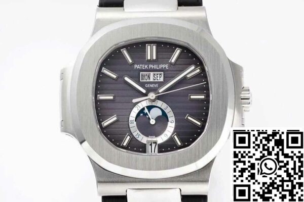 3 66 d7ac232d 2687 44dd afa6 bf957cd666e6 Patek Philippe Nautilus 5726A-001 1:1 Best Edition PPF gyári gumiszíj Patek Philippe Nautilus 5726A-001 1:1 Best Edition PPF gyári gumiszíj