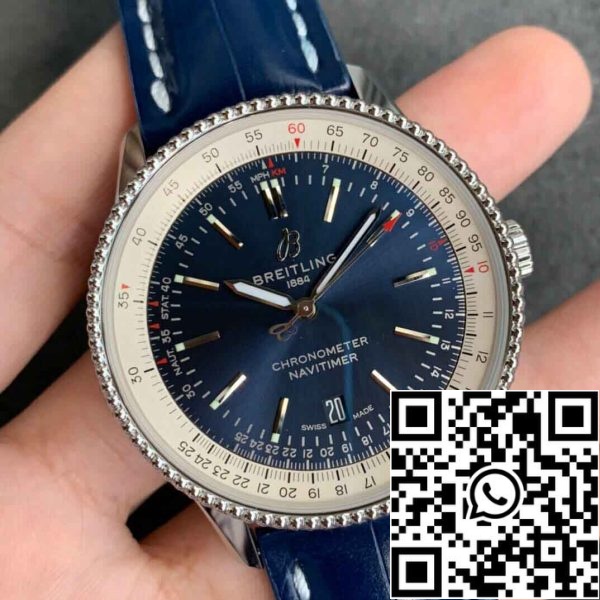 3 83 fa2f0825 ca44 4f8b a9a0 f2e3583ecf09 Breitling Navitimer 1 A17326211C1P3 1:1 Best Edition V7 Factory Blue Dial