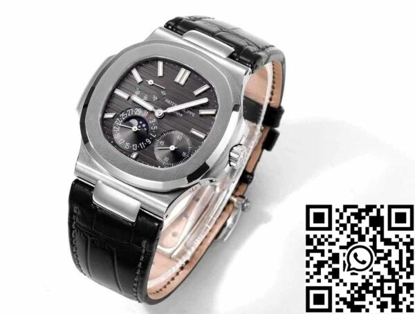 3 88 999266cc 916d 4b2d b96b e87130db4ec2 Patek Philippe Nautilus 5712G-001 1:1 Best Edition GR Factory quadrante grigio