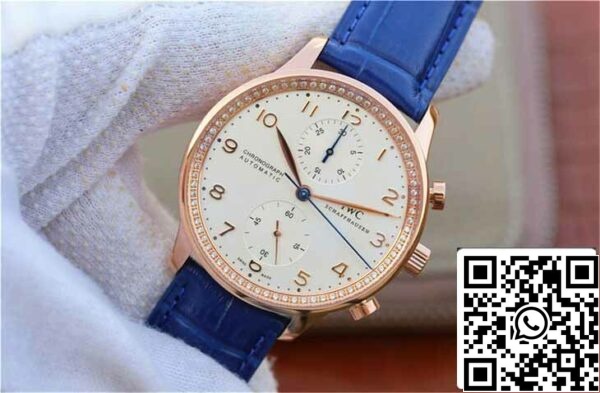 4 153 d0f0611d 86d1 44be 9c18 56ce10fe46b6 IWC Portuguese ZF Factory 1:1 Best Edition Correa azul