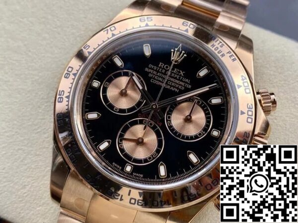4 15 6cda64c8 d666 4bd6 b221 8c8bdc7bfb66 Rolex Cosmograph Daytona M116505-0008 1:1 Best Edition Чистый заводской розовое золото