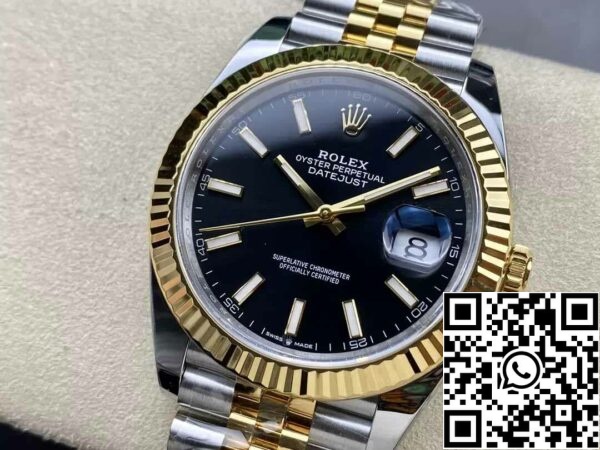 4 17 84e12487 bd79 4b70 95bd b3fbfb4dfbf8 Rolex Datejust 41MM M126333-0014 1:1 Best Edition Clean Factory Yellow Gold