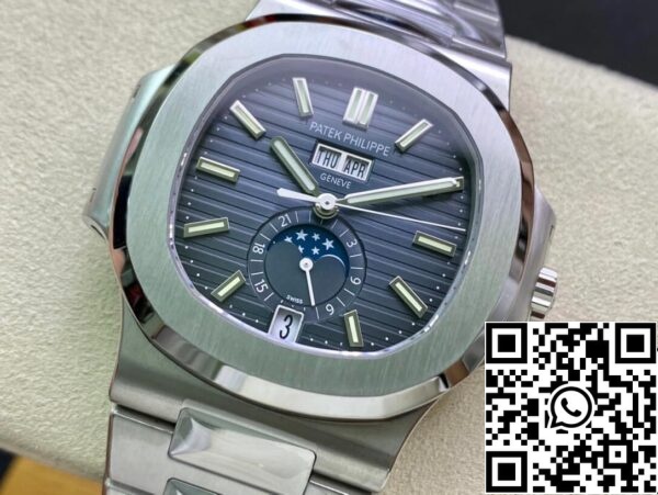 4 30 f5ea1337 66cf 4b53 ba82 0460b6f0abaf Patek Philippe Nautilus 5726/1A-014 1:1 Best Edition PPF Factory Μπλε καντράν