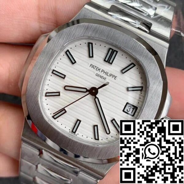4 37 fbf1bc35 d623 4256 8010 843d745da917 パテックフィリップノーチラス5711/1A-011 1:1ベストエディションGRファクトリーホワイトダイヤル