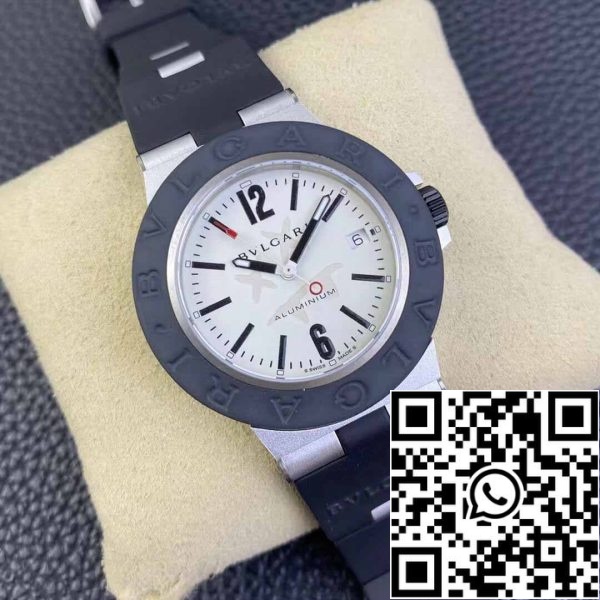 4 41 5df879c9 1629 4e97 8f0f 67f4e789ef08 Bvlgari aluminij Steve Aoki 103539 1:1 Best Edition BV Factory White Dial