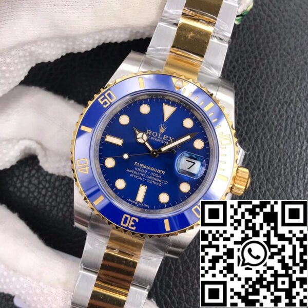 4 56 e19f42f6 b4e3 497f b4f6 411156af5853 Rolex Submariner 116613LB-97203 40 мм 3135 механизм VS заводской синий циферблат