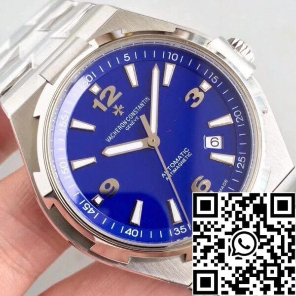 4 582 Vacheron Constantin Overseas 47040 JJ Factory 42mm 1:1 Best Edition Swiss ETA9015 Μπλε καντράν