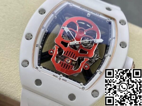 4 65 63308c3a 874b 4b32 a22d 8d895dc7daa9 Richard Mille RM52-01 1:1 Best Edition YS Factory Tourbillon Keramično ohišje Gumijasti trak