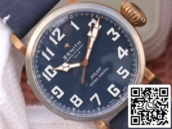 4 701 Zenith Pilot Type 20 Extra Special XF Factory 1:1 Best Edition Swiss ETA9015