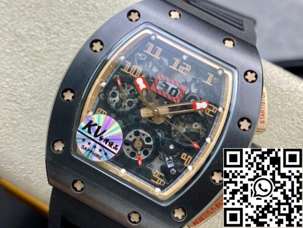 4 73 6ce711bf 7a40 4561 a54d 6d7da24f7839 リシャール・ミル RM011 1:1 ベスト・エディション KVファクトリー セラミックスケルトンダイヤル
