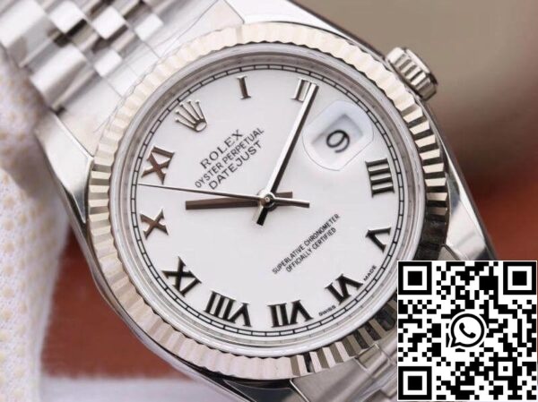 4 7 7C973910 7547 4A52 8969 DC5729A85C5B 롤렉스 데이트저스트 116234 36mm AR 팩토리 1:1 베스트 에디션 스위스 ETA3135 화이트 다이얼