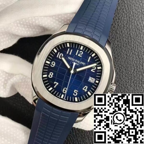 4 9 5def0d28 18d6 4005 bbff 885502d96c60 Patek Philippe Aquanaut 5168G-001 1:1 Best Edition 3K Factory V2 Version Quadrante Blu