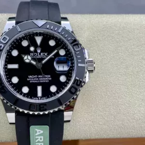 ロレックス ヨットマスター42 ブラックダイヤル M226659-0003 1:1 ベストエディション ARファクトリー カウンターウェイトバージョン