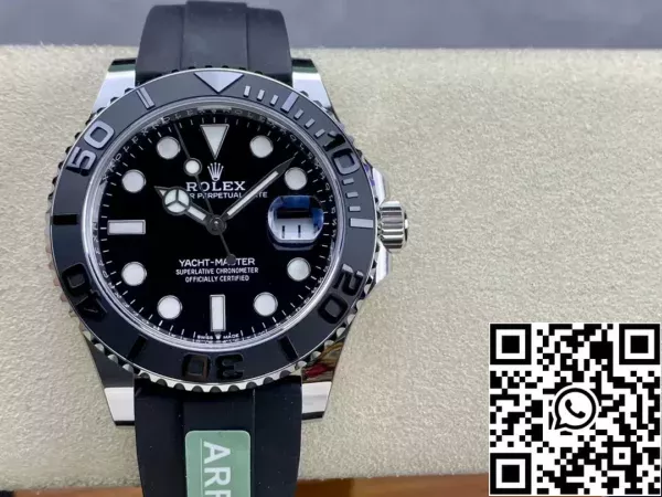 4d57c3899034552 Rolex Yacht-Master 42 черный циферблат M226659-0003 1:1 Лучшее издание AR Заводская версия противовеса