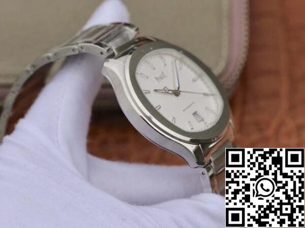 5 227 673257f1 f2d2 4370 8bc5 20bef2fc800f Piaget Polo' S G0A41001 42 mm rostfritt stål MKS Factory 1:1 Best Edition Schweiz ETA1110 vit texturerad urtavla