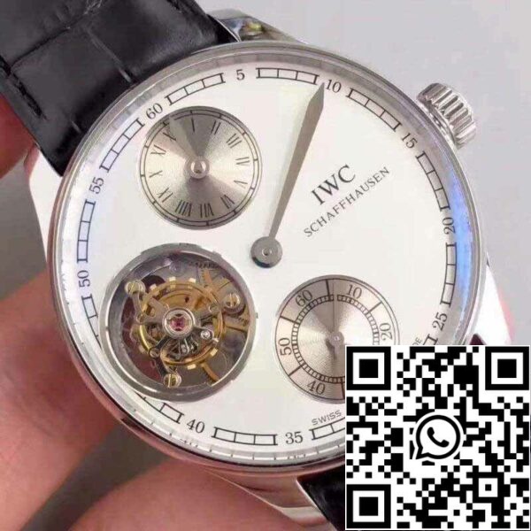5 239 c836c40e dc54 46f0 b58f 35be4c72360b IWC 포르투기저 IW544601 YL 팩토리 1:1 베스트 에디션 스위스 투르비옹 화이트 다이얼