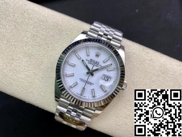 5 29 d2487798 2e6a 44fd a092 09f087b019fc ロレックスデイトジャストM126334-0010 41mm ジュビリーブストラップ クリーンファクトリーホワイトダイヤル