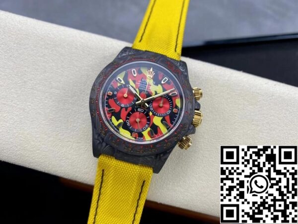 5 47 ed09879c e412 48c5 9cc6 7eba82083c9c Rolex Daytona Cosmograph Diw Custom Version 1:1 Best Edition Noob Factory Sárga szíj