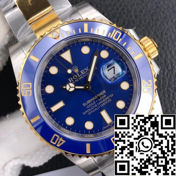 5 53 80663187 a104 4a61 9d68 a395ea93ccd9 Rolex Submariner 116613LB-97203 40 мм 3135 механизм VS заводской синий циферблат