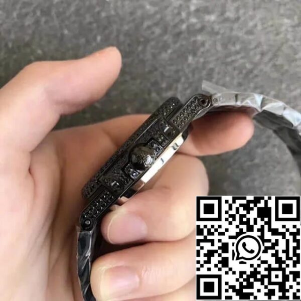 5 5ec42ac1 de19 4049 aca1 4f5655964541 パテックフィリップノーチラス5719/10G-010 1:1ベストエディションPPFファクトリーフルダイヤモンドブラックダイヤル
