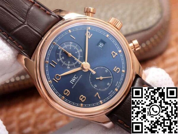 5 63 bd9f3b08 26c0 48b2 bb90 0c7b67030fbd IWC ポルトギーゼ IW390305 1:1 ベスト・エディション ZFファクトリー ブルー文字盤