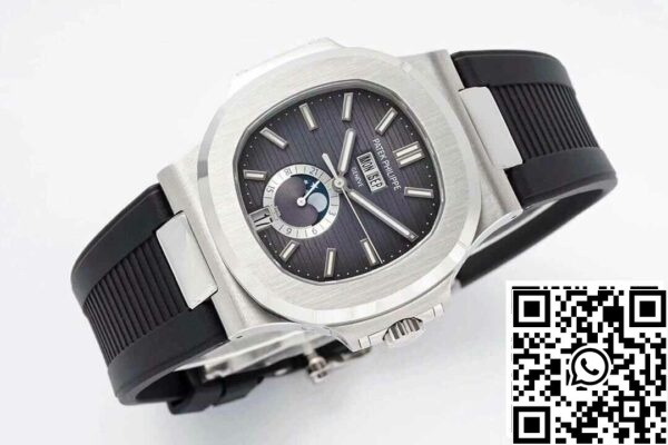 5 66 73de7d75 bebe 4ba5 9815 37e89f8e3456 Patek Philippe Nautilus 5726A-001 1:1 Best Edition PPF gyári gumipántos Patek Philippe Nautilus 5726A-001 1:1 Best Edition PPF Factory