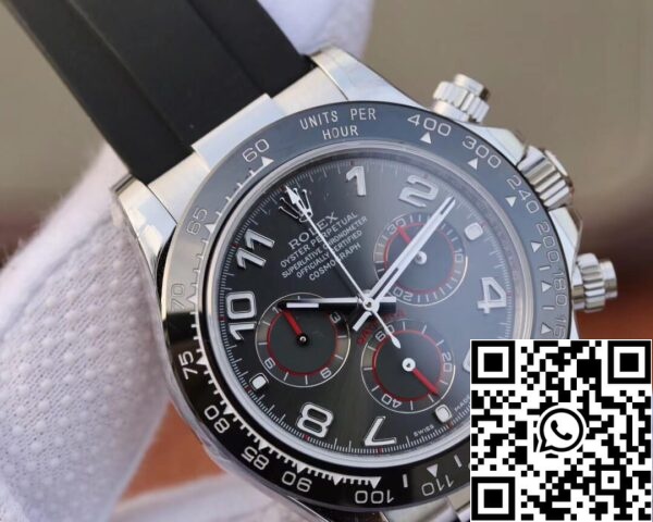 5 66 bd1ca4b2 24cf 4904 a10c eecdebd1eb88 Rolex Daytona Cosmograph 40MM 1:1 Best Edition JH Factory Stainless Steel