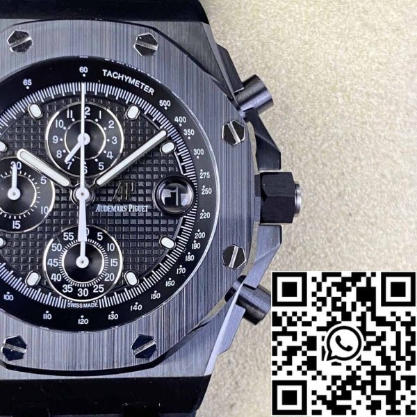 5 d3b158b2 7919 4c00 a50f 4fd6fdba14e4 Audemars Piguet Royal Oak Offshore 26238 1:1 Best Edition APF Factory gumijasti trak
