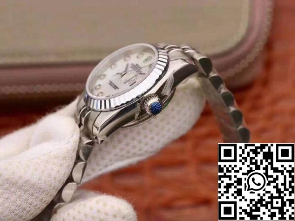 6 129 D4B97EFE 8AFD 4CCA 9895 5DCCD346C1B6 롤렉스 레이디 데이트저스트 28MM 1:1 베스트 에디션 스위스 NH05 무브먼트 화이트 다이얼
