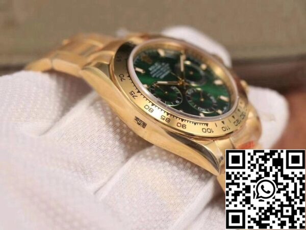6 134 143aba23 40cf 47ae a41b b15b4586b00c Rolex Daytona M116508-0013 1: 1 Najboljša izdaja Noob Factory Green Dial Swiss ETA4130