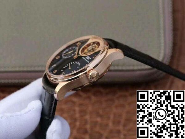 6 138 c89f0485 9ecc 42b3 b98a 502e79f91fbb IWC 포르투기저 IW504210 투르비옹 18K 로즈 골드 1:1 베스트 에디션 스위스 오토매틱 컴플리케이션 투르비옹 무브먼트