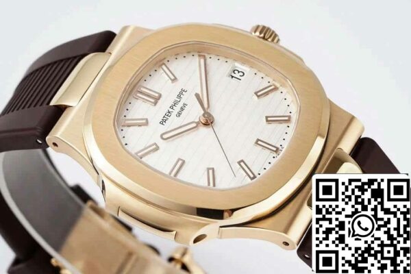 6 14 fb14b1bf ef87 4c9e ab5f ed00249c500b Patek Philippe Nautilus 5711 1:1 Best Edition PPF Factory Barna gumiszíj