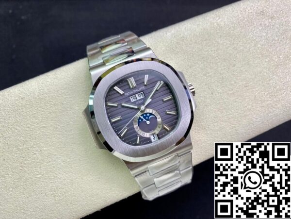 6 28 0ce7d8a7 7f7f 4da8 8781 c065a95e3c79 Patek Philippe Nautilus 5726/1A-001 1:1 Best Edition PPF Factory mostrador cinzento