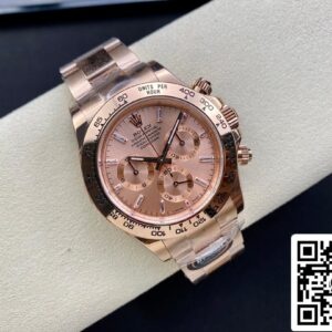 Rolex Daytona M116505-0012 1:1 Best Edition BT Factory Rose Gold