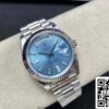 Rolex Day Date M228236-0006 1:1 Mejor Edición EW Fábrica Esfera Azul Hielo
