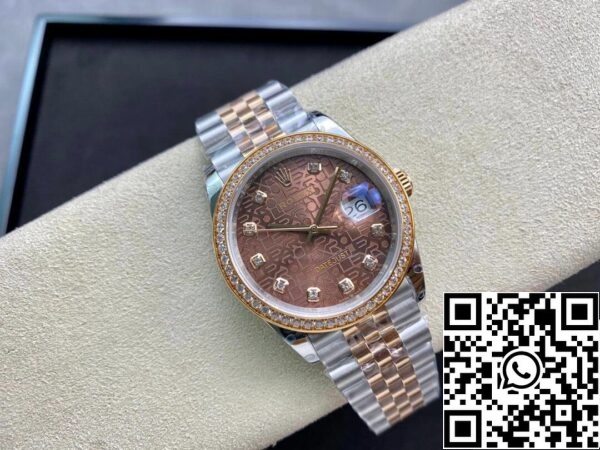 6 58 bca670da 27f9 4c3b 99f9 6bdbdd98031f 롤렉스 데이트저스트 M126281RBR-0013 1:1 베스트 에디션 BP 팩토리 브라운 다이얼