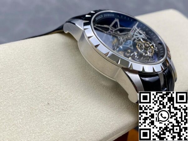 6 76 d15ac89b 1346 4cee a992 9c7f7304d53a Roger Dubuis Excalibur RDDBEX0396 1:1 Best Edition YS Factory Skeleton Double Tourbillon Dial
