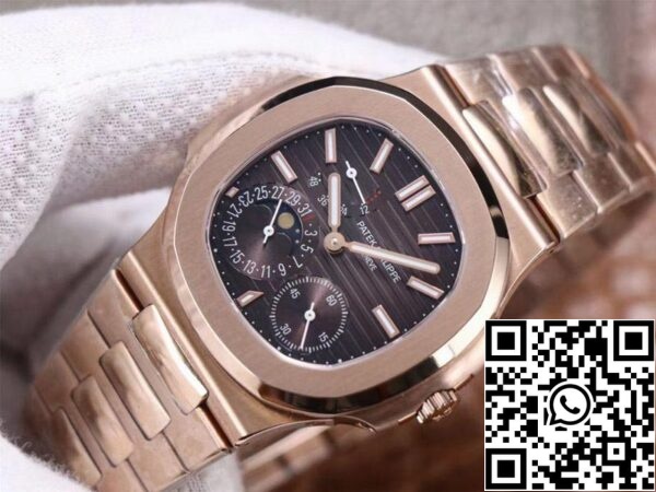 7 4 cd020f5d 3643 423a 972c 0be4ce1571f0 Patek Philippe Nautilus 5712/1A-001 1:1 Best Edition PF Factory Rose Gold Swiss Mechanizm