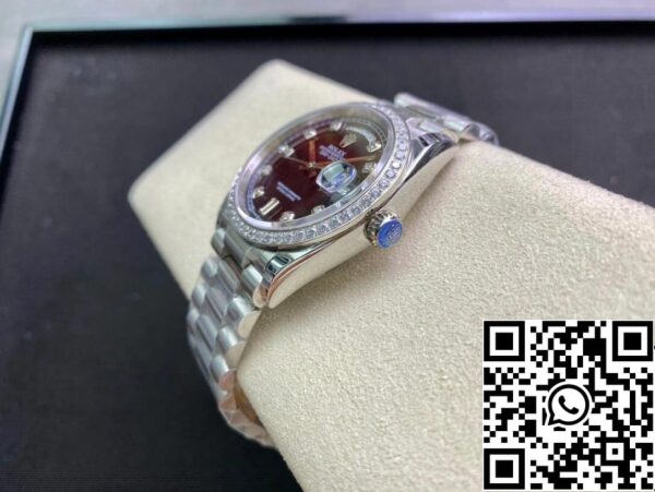 7 59 88C82BE2 A567 45F8 A352 FD823B97B00D 롤렉스 데이 데이트 118346 36MM 1:1 베스트 에디션 EW 팩토리 블랙 다이얼