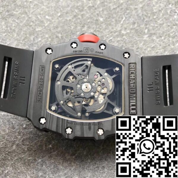 7 5 b05553b5 5bde 4391 b82e 6b7e4f4460fe Richard Mille RM35-02 1:1 Best Edition KV Factory V3 Cinturino Nero