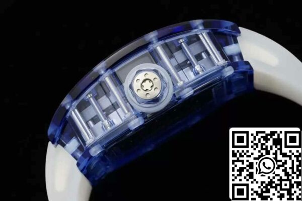 7 68 c15b7d8f e3b3 44d5 a9a5 a43763cb1d95 Richard Mille RM053-02 Tourbillon 1:1 Best Edition RM Factory kék átlátszó tok