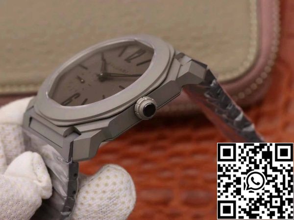 7 9 86486eb4 5825 437d 8219 3abdda0178db Bvlgari Octo Finissimo 102713 1:1 Best Edition BV Factory Quadrante Grigio