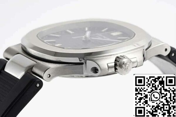 8 20 5a157d2a dd16 405c 9ce5 4fdd6d659432 Patek Philippe Nautilus 5711 1:1 Best Edition PPF Factory Fekete gumiszíj